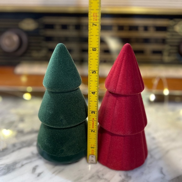 ✨NEW🎄Target Bullseye Playground 2023 Ceramic Flocked Tree SET🎄 - Picture 7 of 7